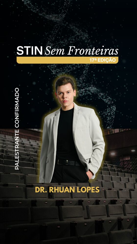 Dr. Rhuan Lopes — palestrante confirmado